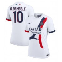 Dres Paris Saint-Germain Ousmane Dembele #10 Preč pre Ženy 2024-25 Krátky Rukáv